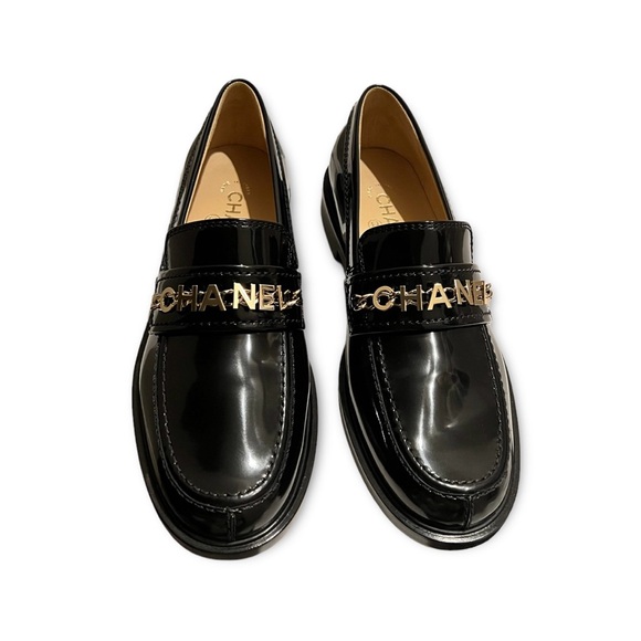 Chanel Patent Leather Loafers - Picture 5 of 7
